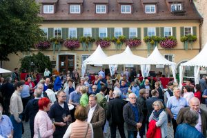 Besucher beim Lauffener Weinfest 2017