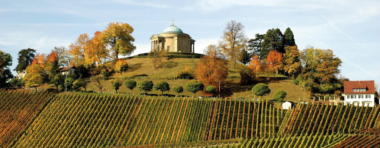 Die Grabkapelle auf dem Stuttgarter Weinwanderweg, Foto: Stuttgart Marketing Gmbh
