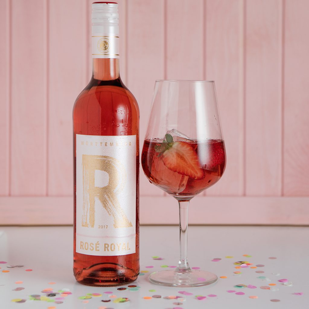 Rosé Royal Cocktail