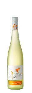Der Distelnfink Secco (weiß) der Weinkellerei Hohenlohe