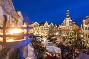 Übersicht über den Esslinger Weihnachtsmarkt
