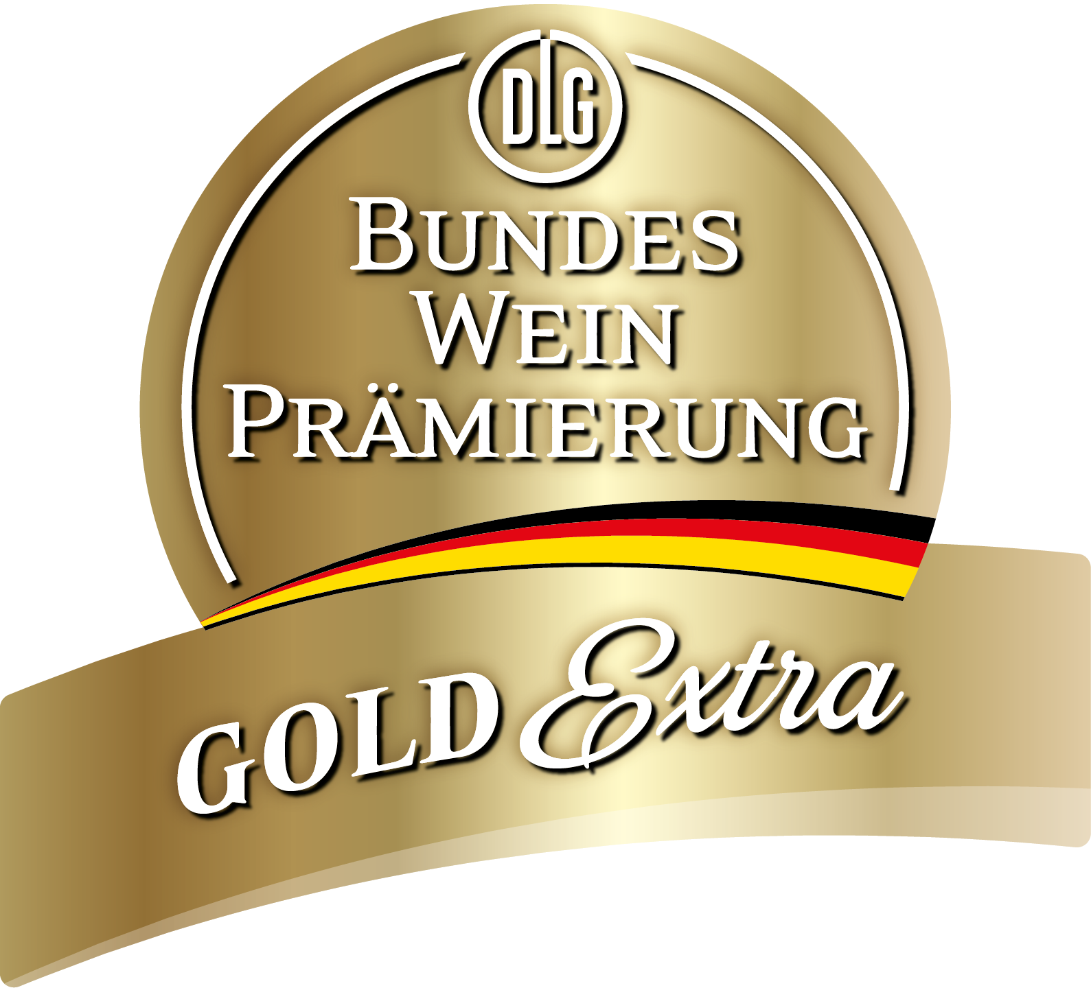 Das "DLG Gold Extra"-Siegel der Bundesweinprämierung