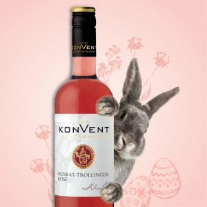 Frühlings-Gewinnspiel der Weinheimat Württemberg: Hase und Rosé Weinflasche