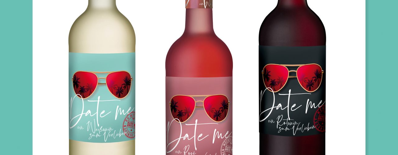 "Date me" - die drei neuen Weine der Heuchelberg Weingärtner.