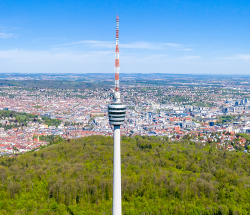 Fernsehturm Stuttgart Weinheimat Württemberg
