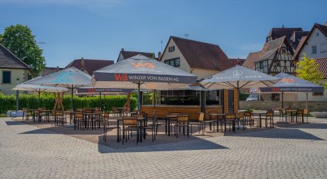 Heuchelberg Weingärtner auf Gartenschau in Eppingen