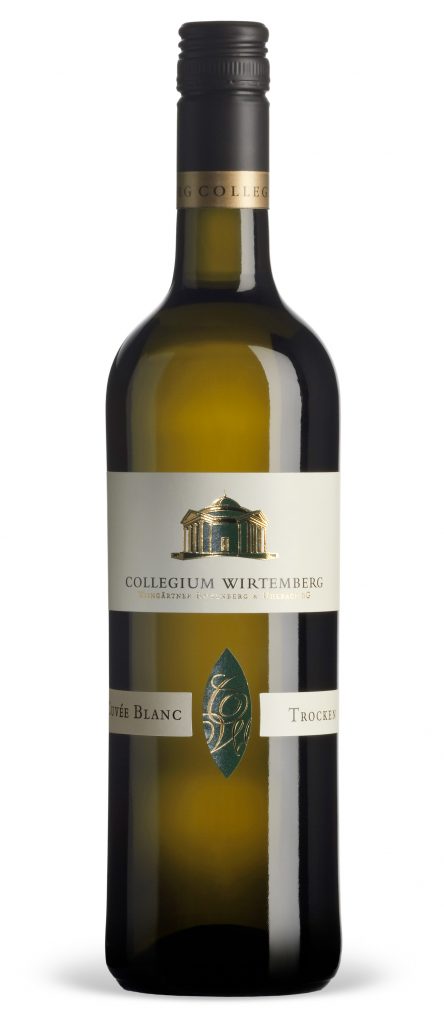 Cuvée Blanc vom Collegium Wirtemberg, Flaschenansicht