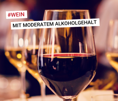 Wein mit moderatem Alkoholgehalt