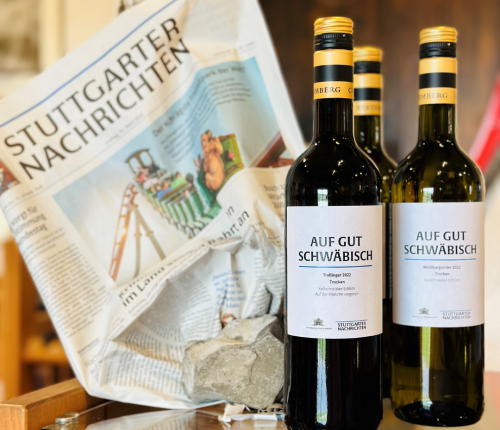Wein von Collegium Wirtemberg und Stuttgarter Nachrichten