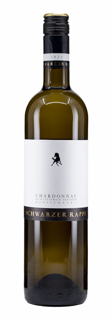 Chardonnay trocken "Schwarzer Rappe" der Felsengartenkellerei Besigheim