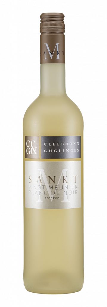 Pinot Meunier Blanc de Noir trocken der Weingärtner Cleebronn-Güglingen