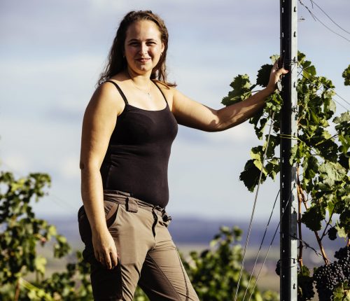 Macherin in der Weinheimat: Tabea Klein