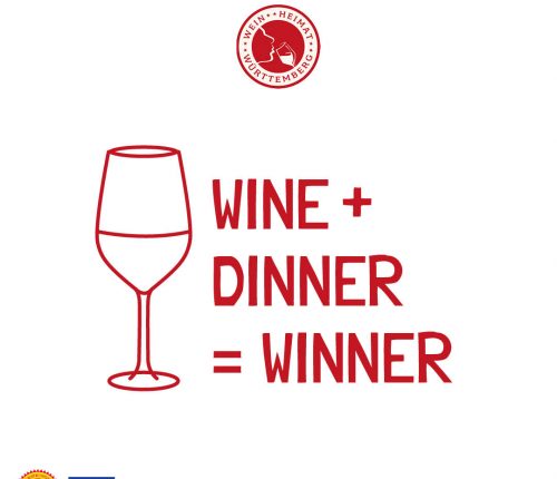 Quote: Wein + Dinner = Winner