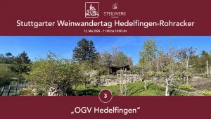 Weinwandertag Hedelfinger und Rohracker Station 3